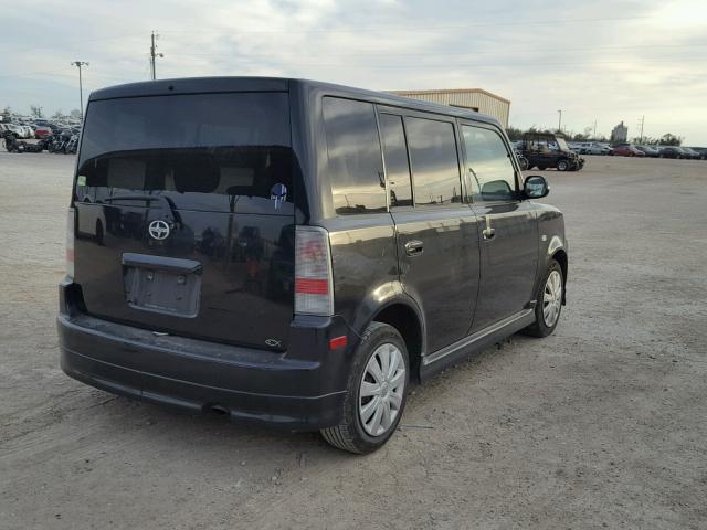 JTLKT334450202173 - 2005 TOYOTA SCION XB 黑色 照片 4