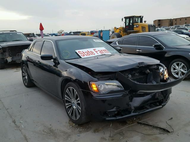 2C3CCABT6DH685516 - 2013 CHRYSLER 300 V6 BLACK photo 1