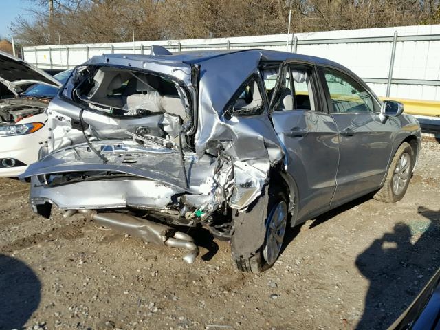 5J8TB3H54HL018361 - 2017 ACURA RDX TECHNO SILVER photo 4