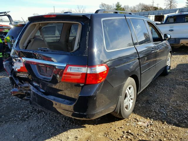 5FNRL388X6B069847 - 2006 HONDA ODYSSEY TO BLACK photo 4