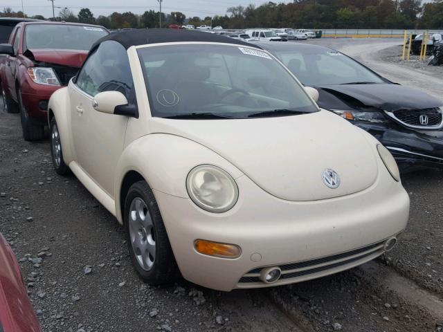 3VWCK21Y23M310155 - 2003 VOLKSWAGEN NEW BEETLE 黄色 照片 1