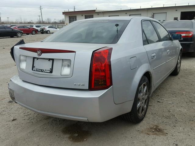 1G6DM57NX30107519 - 2003 CADILLAC CTS SILVER photo 4