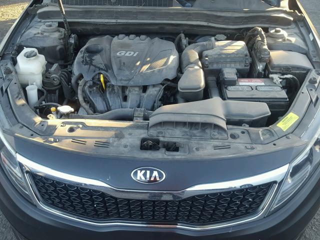 5XXGM4A77DG098597 - 2013 KIA OPTIMA LX BLACK photo 7