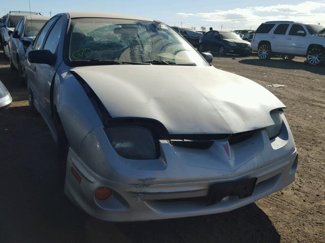 1G2JB52F527454899 - 2002 PONTIAC SUNFIRE SE SILVER photo 1