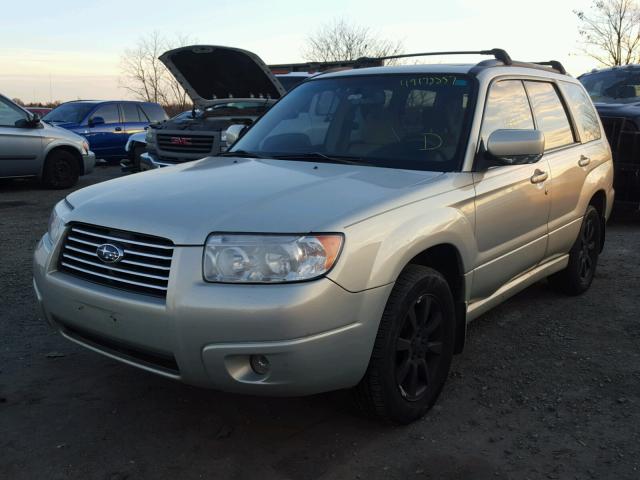 JF1SG65656H731561 - 2006 SUBARU FORESTER 2 BEIGE photo 2