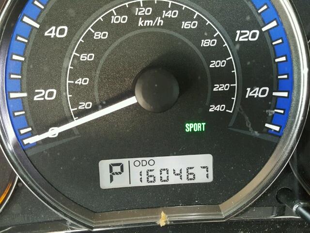 JF2SHBDCXCH453986 - 2012 SUBARU FORESTER 2 BLACK photo 8