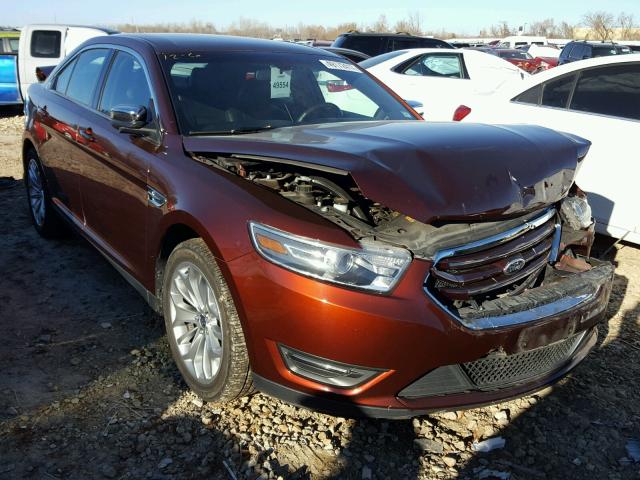 1FAHP2F89FG171777 - 2015 FORD TAURUS LIM MAROON photo 1