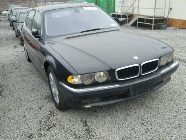 WBAGH83441DP22163 - 2001 BMW 740 IL BLACK photo 1