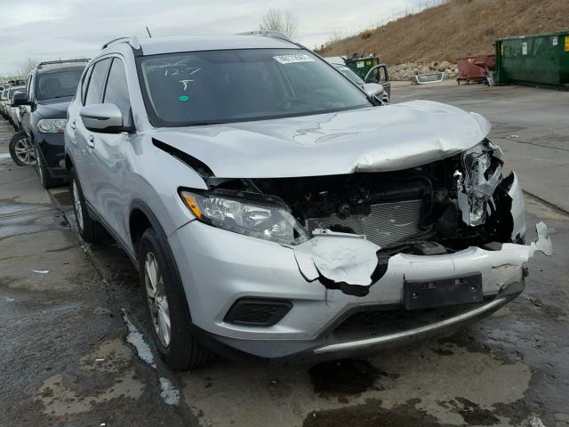 KNMAT2MVXGP683159 - 2016 NISSAN ROGUE S SILVER photo 1