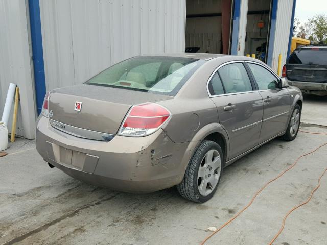 1G8ZS57N87F164954 - 2007 SATURN AURA XE GOLD photo 4