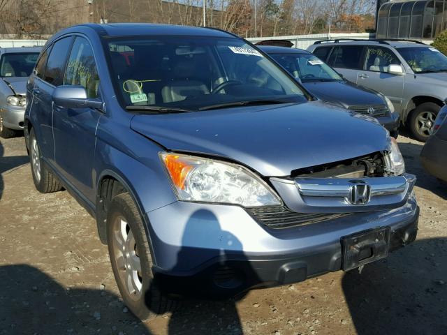 JHLRE38767C042423 - 2007 HONDA CR-V EXL BLUE photo 1