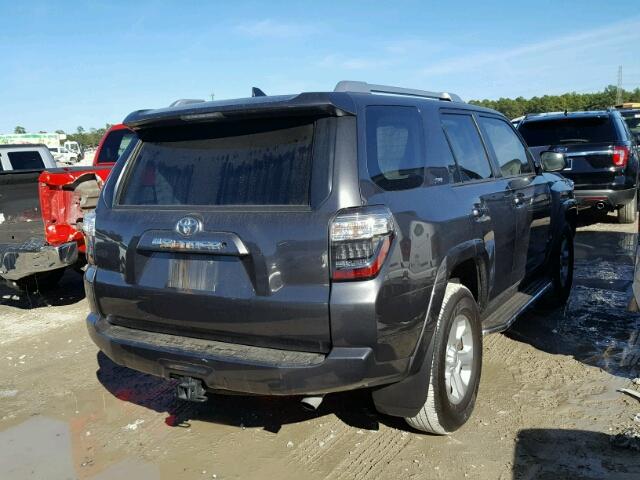 JTEZU5JR3G5119952 - 2016 TOYOTA 4RUNNER SR BROWN photo 4