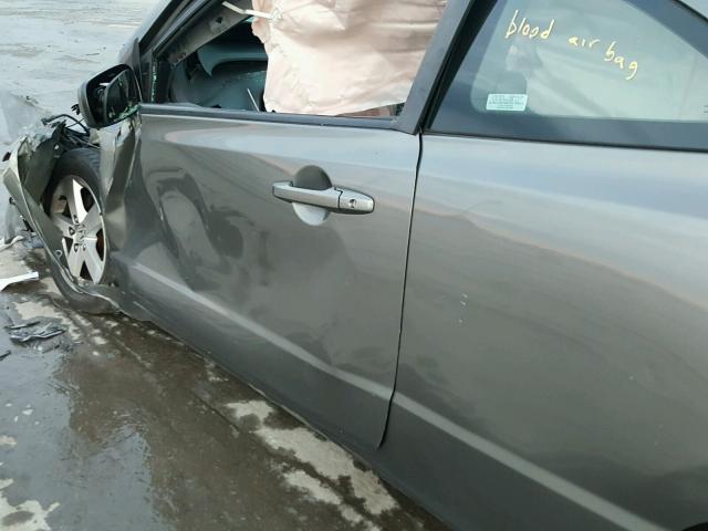 2HGFG12807H565175 - 2007 HONDA CIVIC EX ნაცრისფერი ფოტო 10