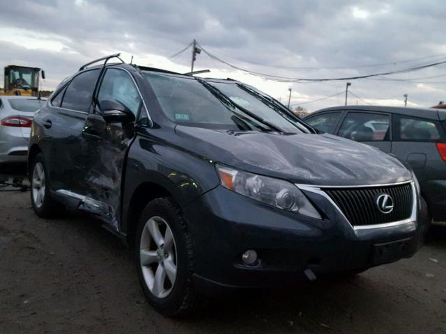 2T2BK1BA4AC069534 - 2010 LEXUS RX 350 GRAY photo 1