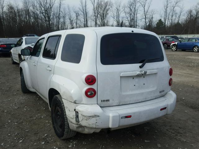 3GNBAADB9AS542643 - 2010 CHEVROLET HHR LS WHITE photo 3