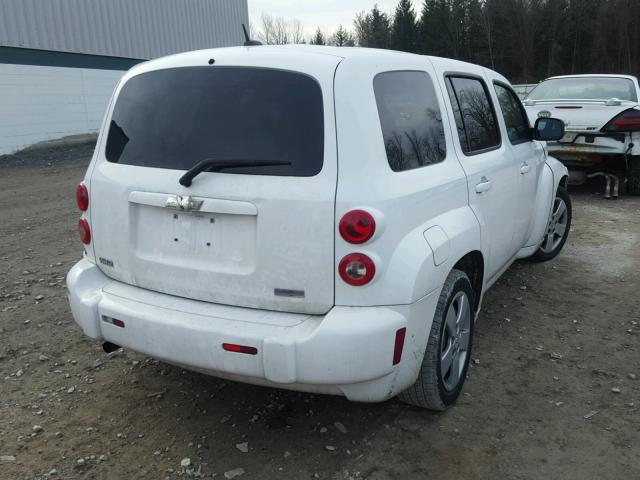 3GNBAADB9AS542643 - 2010 CHEVROLET HHR LS WHITE photo 4
