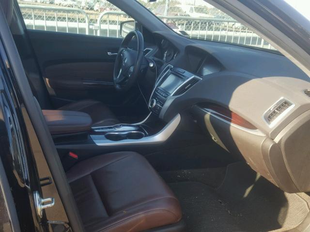 19UUB3F57FA004258 - 2015 ACURA TLX TECH 黑色 照片 5