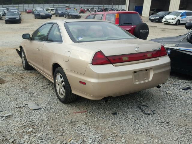 1HGCG22512A025887 - 2002 HONDA ACCORD EX GOLD photo 3