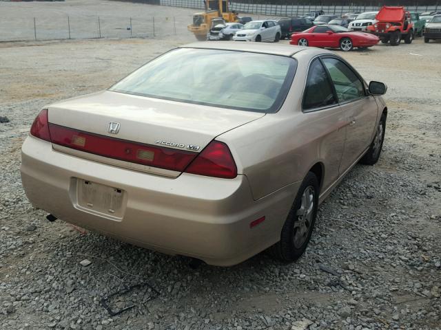 1HGCG22512A025887 - 2002 HONDA ACCORD EX GOLD photo 4