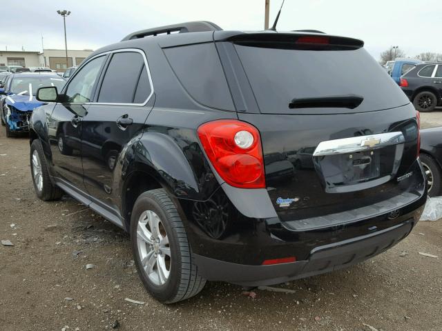 2GNALDECXB1232772 - 2011 CHEVROLET EQUINOX LT BLACK photo 3