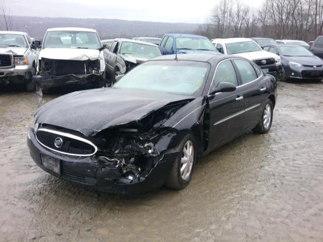 2G4WD532751195384 - 2005 BUICK LACROSSE C BLACK photo 2