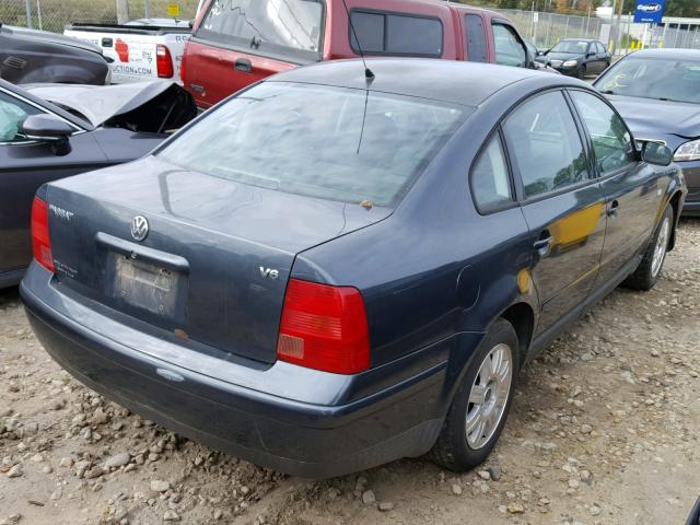 WVWPD23B4YP303751 - 2000 VOLKSWAGEN PASSAT GLX ნაცრისფერი ფოტო 4