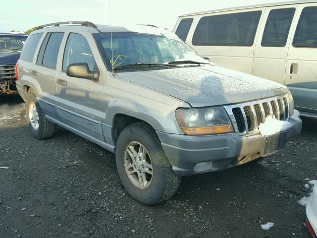 1J4GW48SX2C121060 - 2002 JEEP GRAND CHER SILVER photo 1