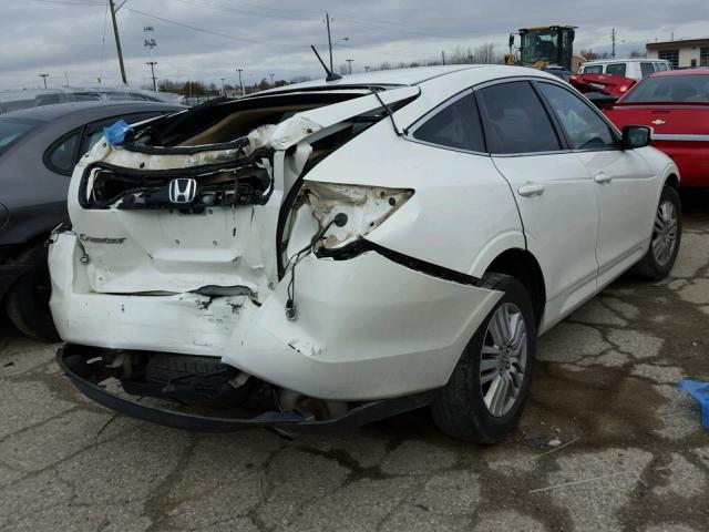 5J6TF3H31CL006141 - 2012 HONDA CROSSTOUR WHITE photo 4