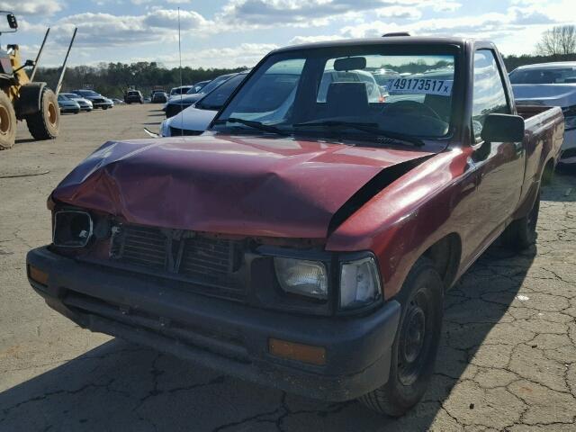 4TARN81A6RZ264410 - 1994 TOYOTA PICKUP 1/2 MAROON photo 2