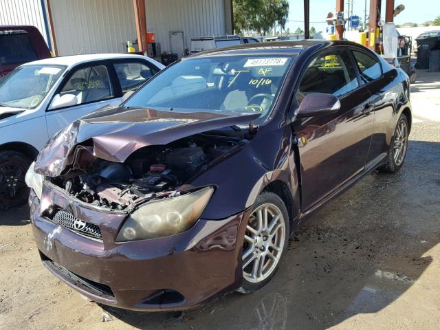 JTKDE167780236744 - 2008 TOYOTA SCION TC 勃艮第红 照片 2