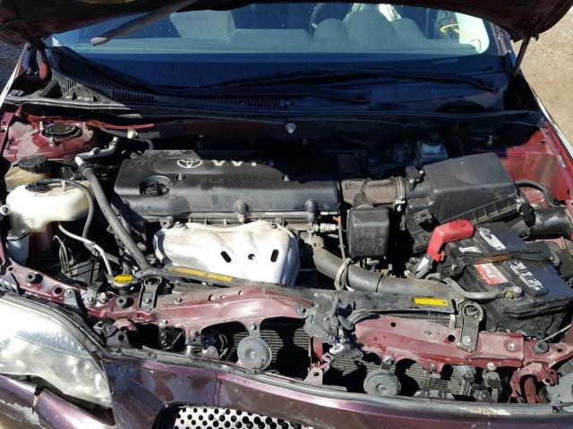 JTKDE167780236744 - 2008 TOYOTA SCION TC 勃艮第红 照片 7