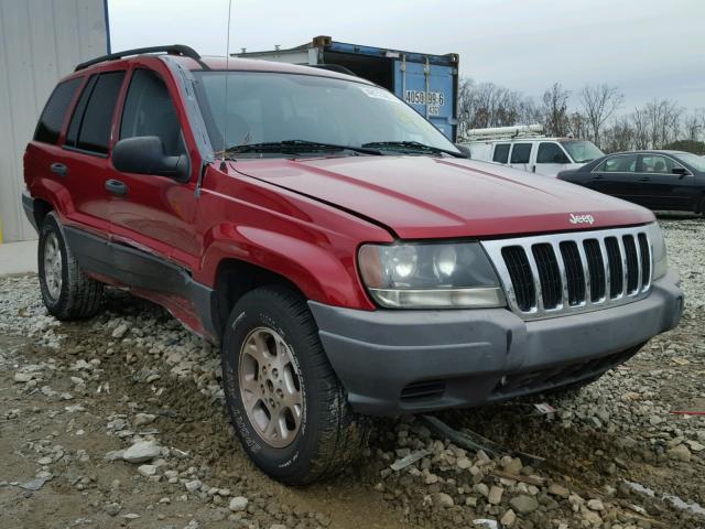 1J4GX48S73C500502 - 2003 JEEP GRAND CHER RED photo 1