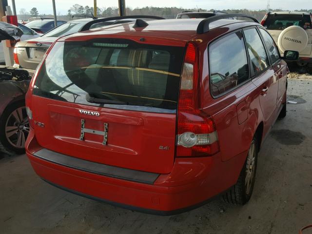 YV1MW390162168564 - 2006 VOLVO V50 2.4I RED photo 4