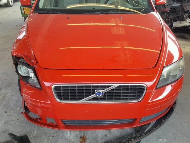 YV1MW390162168564 - 2006 VOLVO V50 2.4I RED photo 7