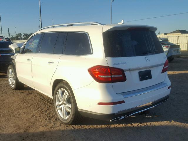 4JGDF6EE1JB043383 - 2018 MERCEDES-BENZ GLS 450 4M WHITE photo 3