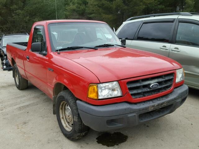 1FTYR10U81TB08805 - 2001 FORD RANGER RED photo 1