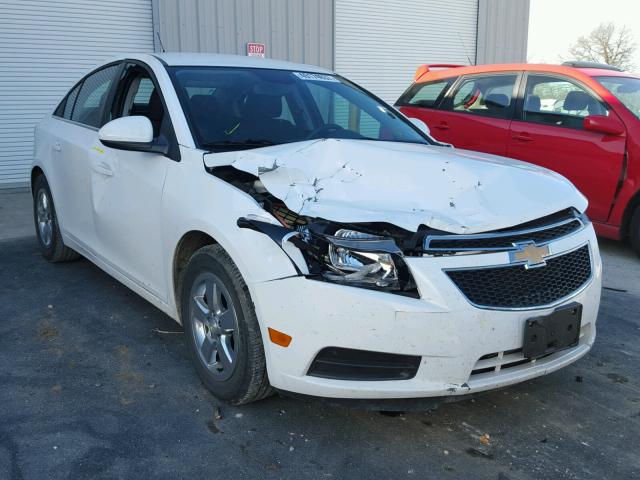 1G1PC5SB9E7132599 - 2014 CHEVROLET CRUZE LT WHITE photo 1