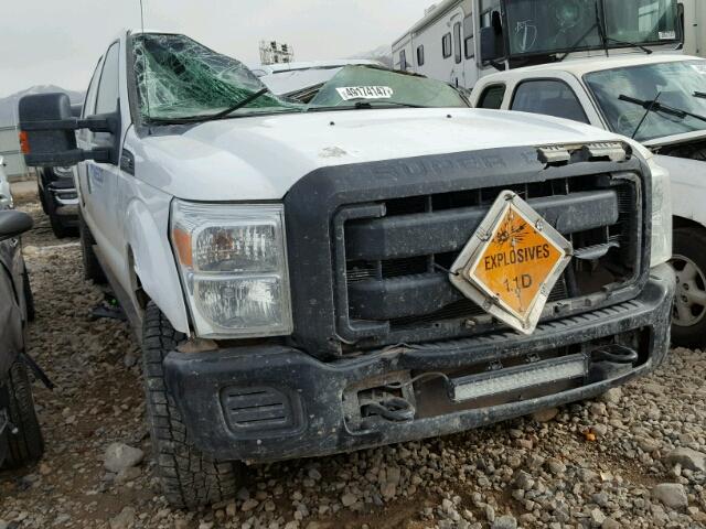 1FT8W3B63DEA42112 - 2013 FORD F350 SUPER WHITE photo 1