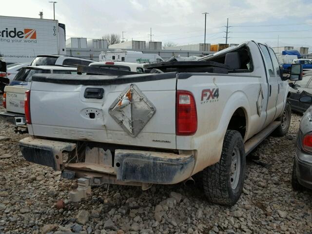 1FT8W3B63DEA42112 - 2013 FORD F350 SUPER WHITE photo 4