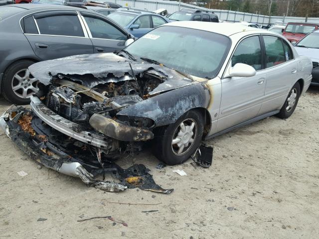 1G4HR54K91U173670 - 2001 BUICK LESABRE LI SILVER photo 2