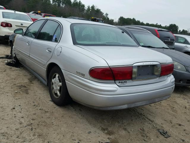 1G4HR54K91U173670 - 2001 BUICK LESABRE LI SILVER photo 3