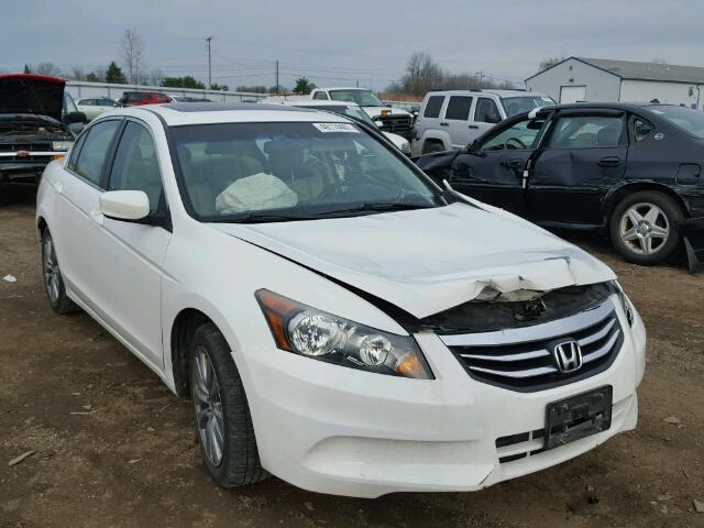 1HGCP2F80CA162793 - 2012 HONDA ACCORD EXL WHITE photo 1