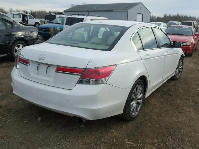 1HGCP2F80CA162793 - 2012 HONDA ACCORD EXL WHITE photo 4