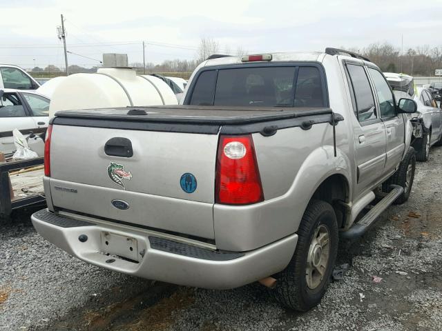 1FMZU67K14UB34838 - 2004 FORD EXPLORER S SILVER photo 4