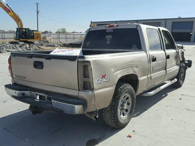 2GCEK13V771101449 - 2007 CHEVROLET SILVERADO TAN photo 4