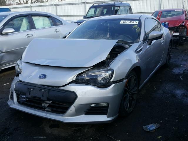 JF1ZCAB16E9602890 - 2014 SUBARU BRZ 2.0 PR GRAY photo 2