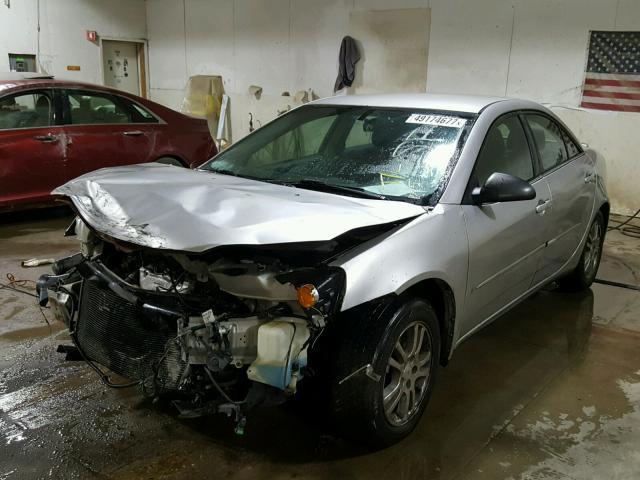 1G2ZG558864169476 - 2006 PONTIAC G6 SE1 SILVER photo 2