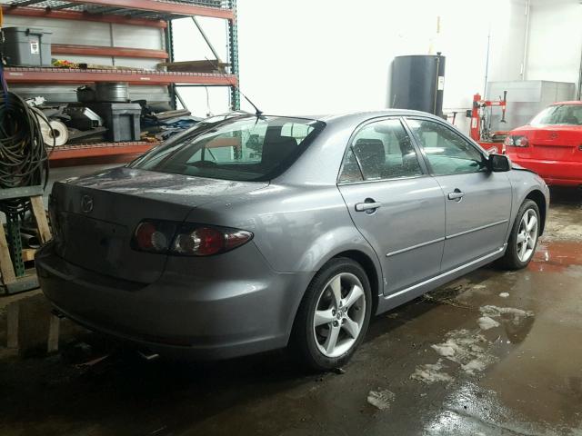 1YVHP80C585M27576 - 2008 MAZDA 6 I GRAY photo 4