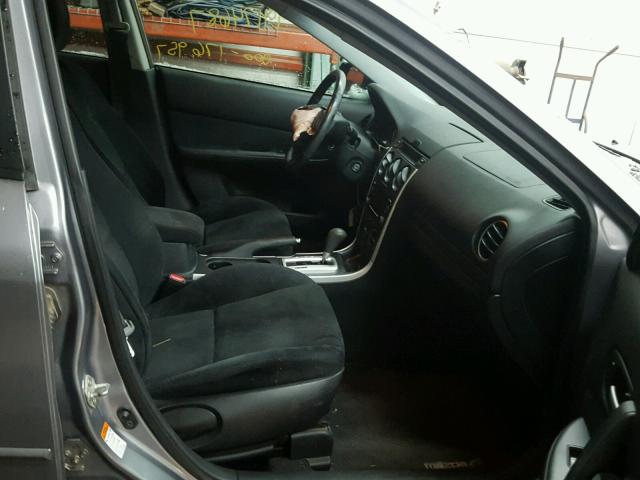 1YVHP80C585M27576 - 2008 MAZDA 6 I GRAY photo 5