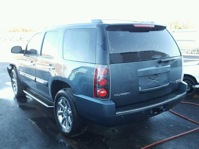 1GKFK63868J191930 - 2008 GMC YUKON DENA BLUE photo 3